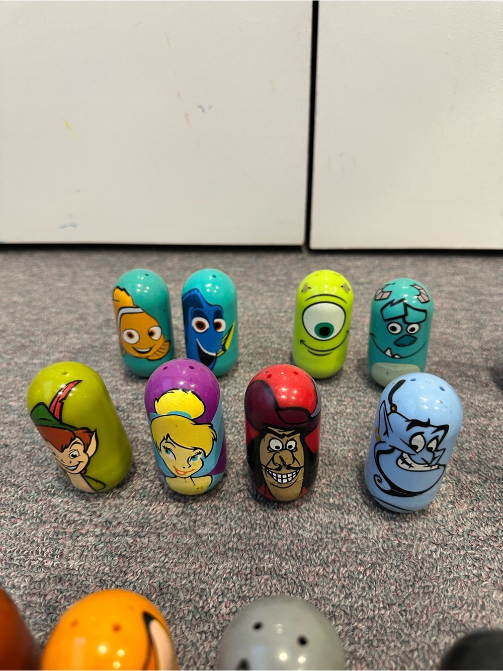 Vintage 2005/2006 Kellogg’s Toys x Disney Wobblers Beanz Lot of 21 Characters - Picture 5 of 9